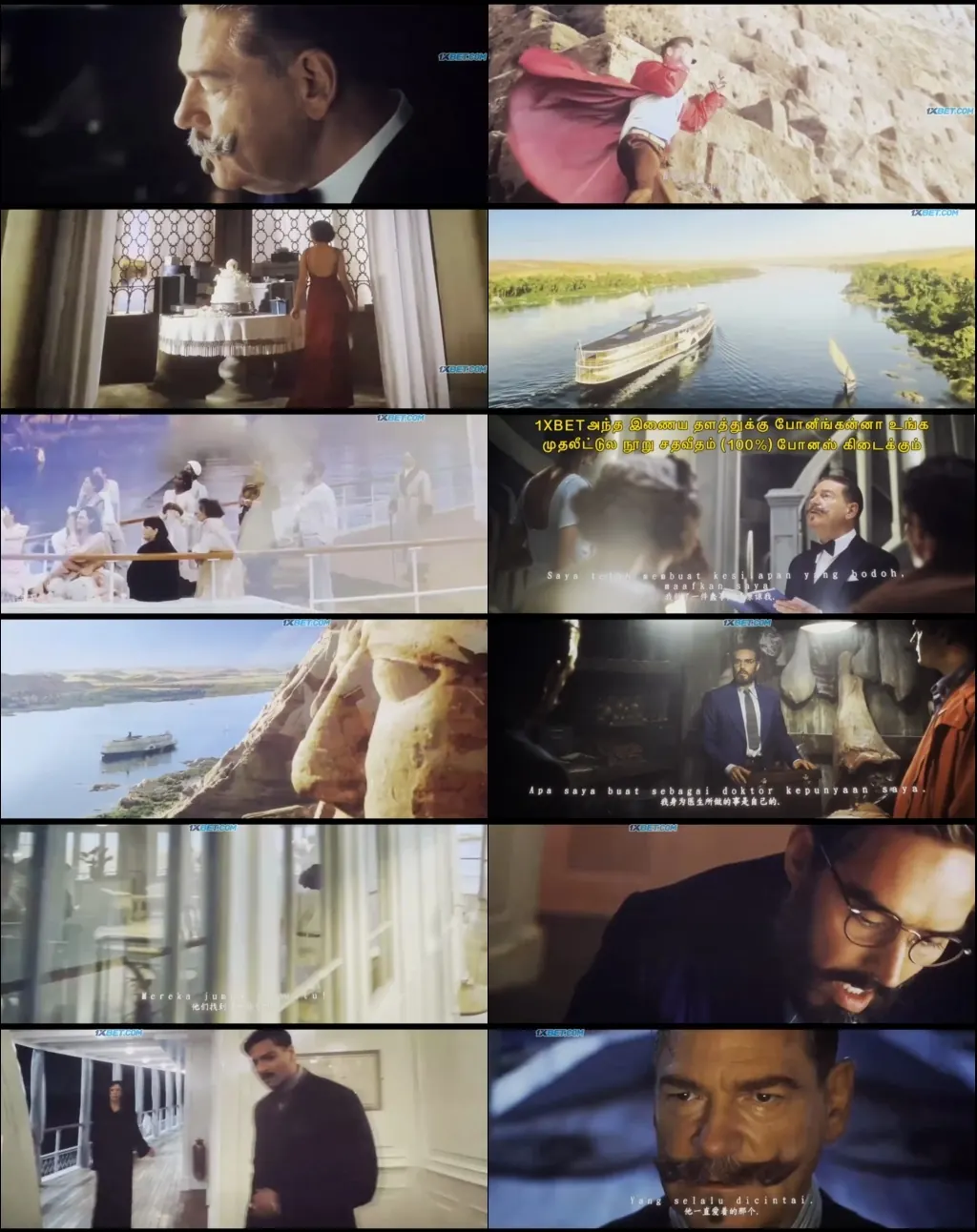Death on the Nile 2022 HDCAM 750MB Tamil (Voice Over) Dual Audio 720p Download