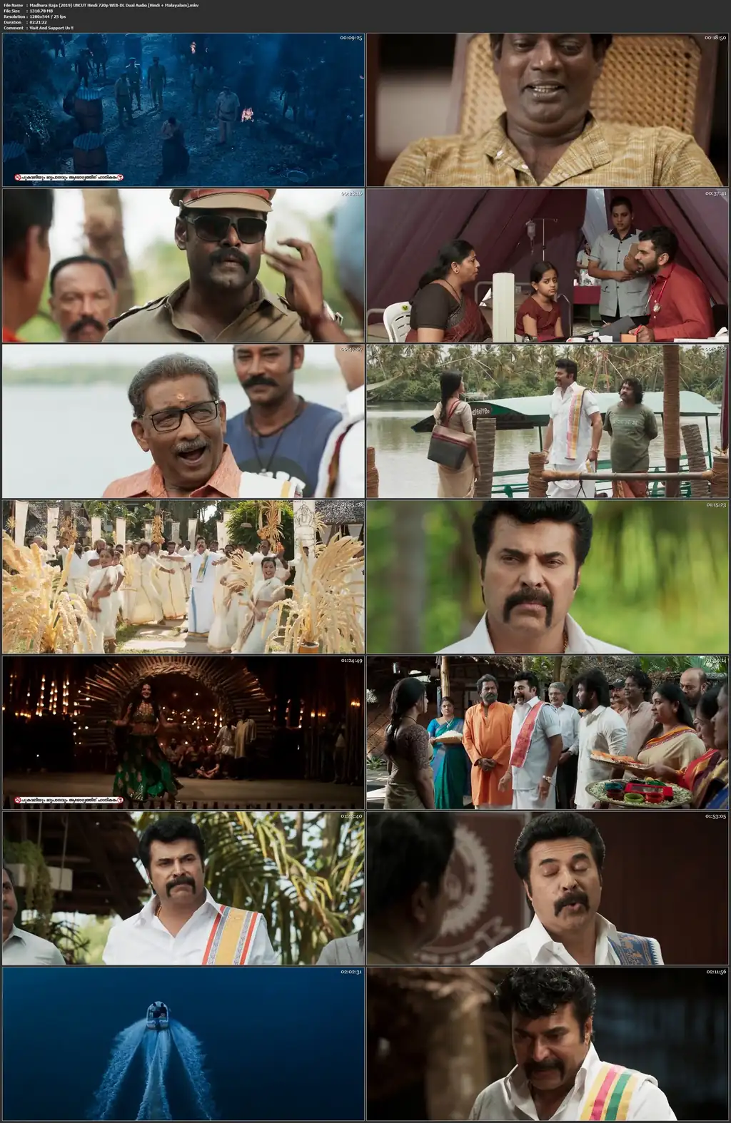 MadhuraRaja 2019 HDRip 1.1GB UNCUT Hindi Dual Audio 720p still 1  Bolly4u Official