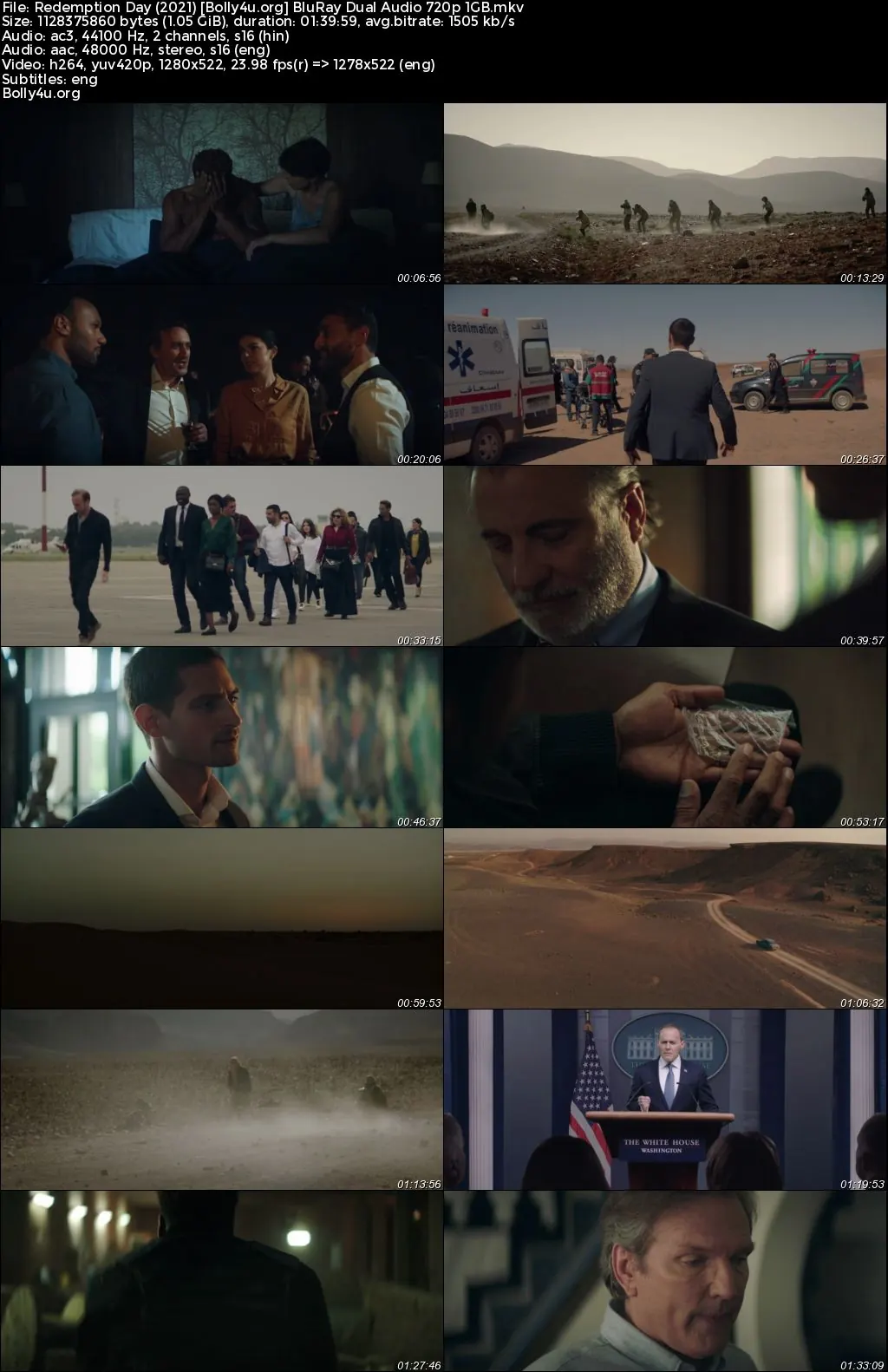 Redemption Day 2021 BluRay Hindi Dual Audio Full Movie Download 720p  480p