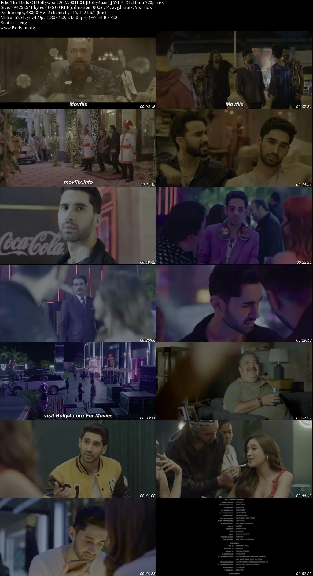 The Bads Of Bollywood 2025 WEB-DL Hindi S01 Complete Download 720p  480p