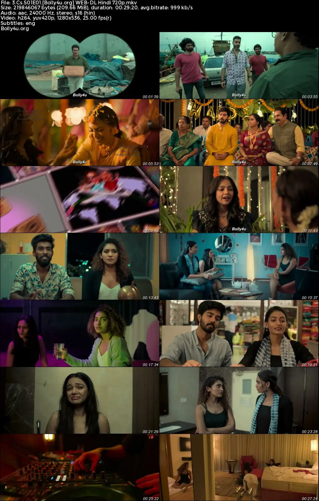 3Cs 2023 WEB-DL Hindi S01 Complete Download 720p  480p