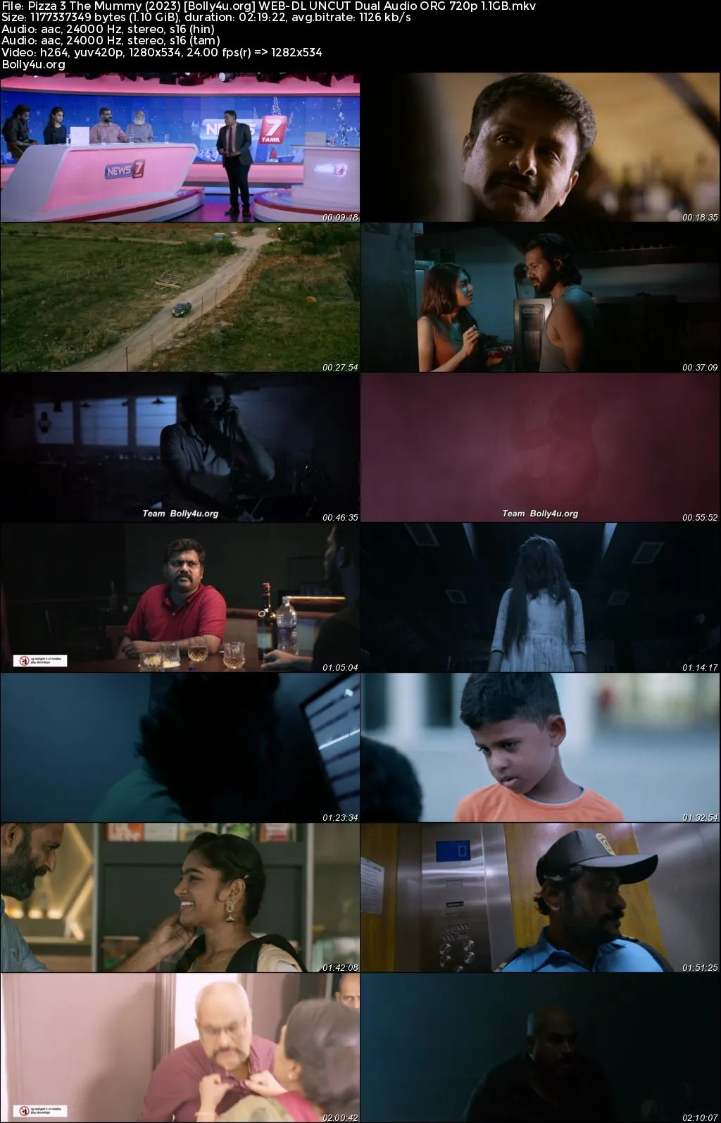 Pizza 3 The Mummy 2023 WEB-DL UNCUT Hindi Dual Audio ORG Full Movie Download 1080p  720p  480p