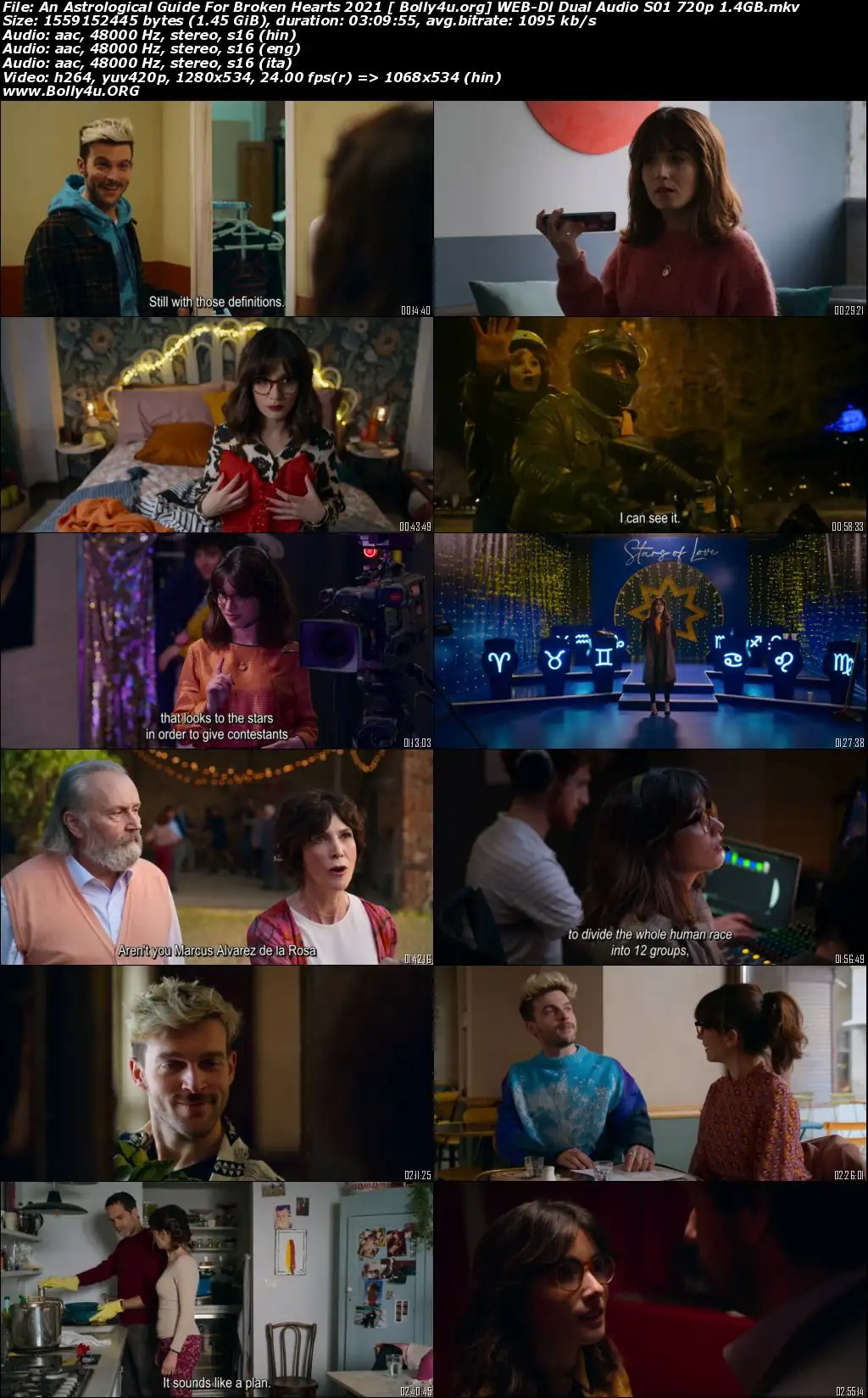 An Astrological Guide For Broken Hearts 2021 WEB-DL 1.4Gb Hindi Dual Audio S01 Download 720p