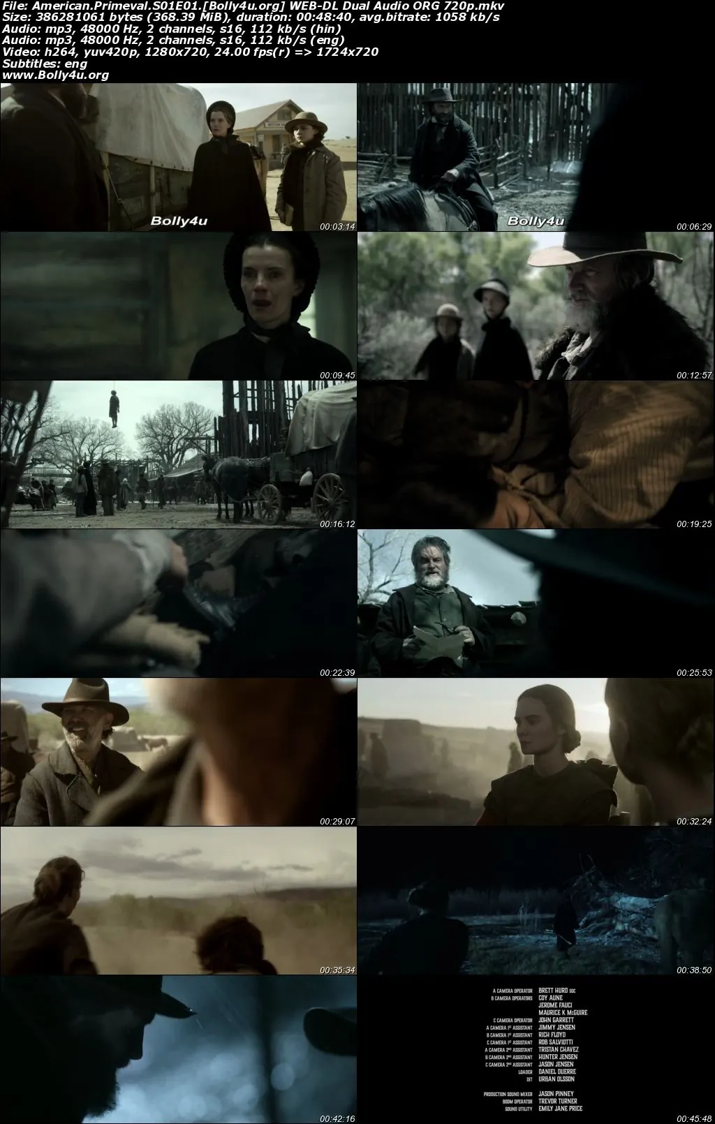 American Primeval 2025 WEB-DL Hindi Dual Audio ORG S01 Complete Download 720p  480p