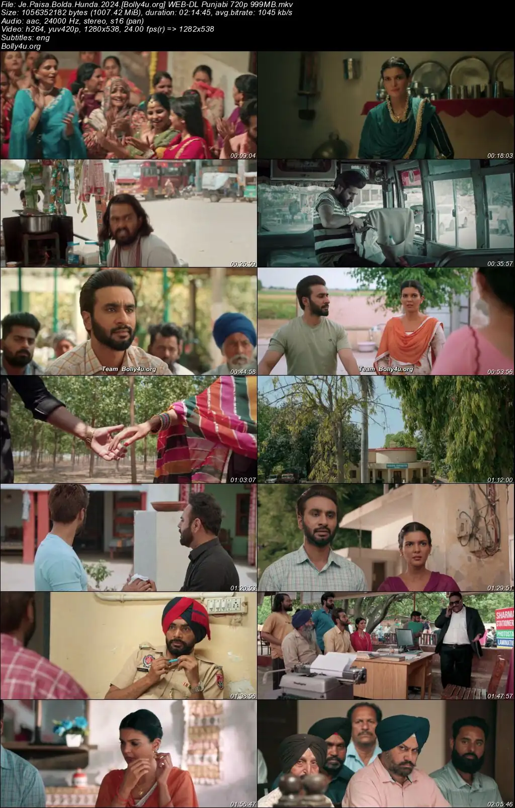 Je Paisa Bolda Hunda 2024 WEB-DL Punjabi Full Movie Download 1080p  720p  480p