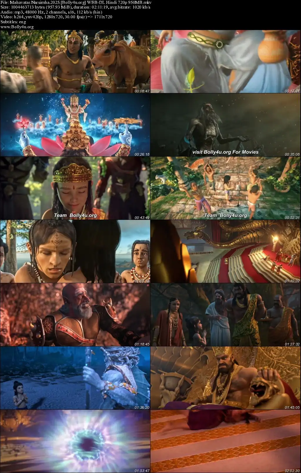 Mahavatar Narsimha 2025 WEB-DL Hindi Full Movie Download 1080p  720p  480p