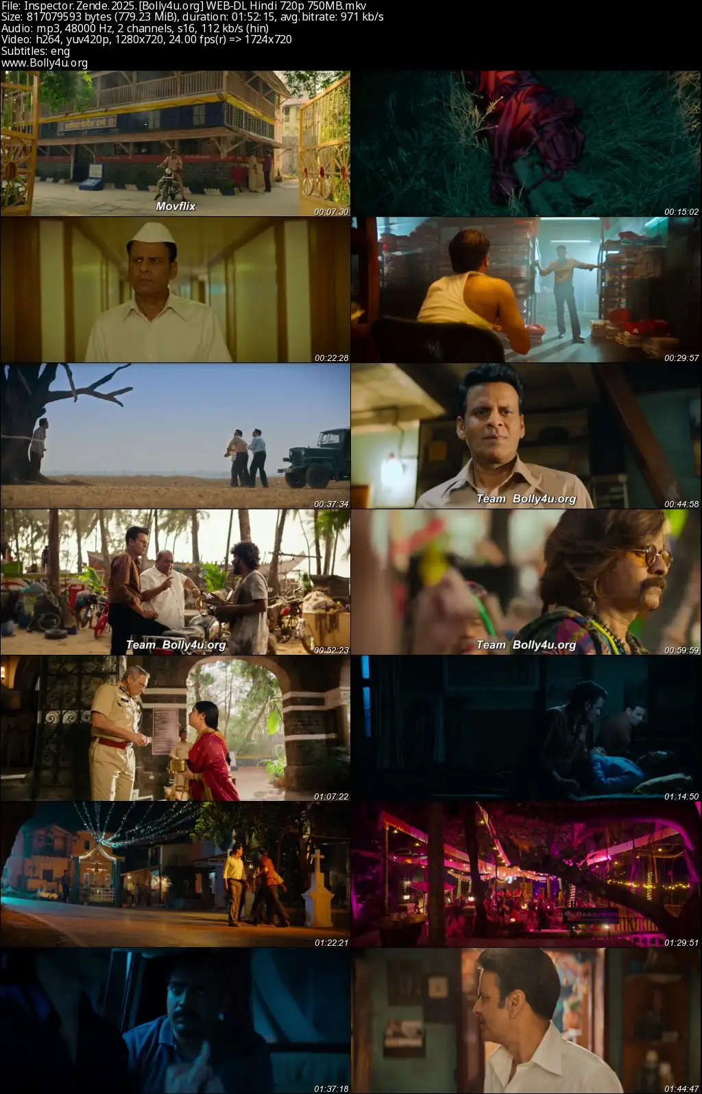 Inspector Zende 2025 WEB-DL Hindi Full Movie Download 1080p  720p  480p
