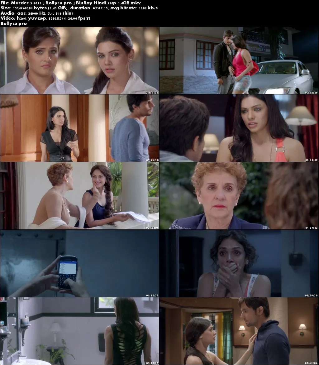 Murder 3 2013 BluRay 350MB Full Hindi Movie Download 480p