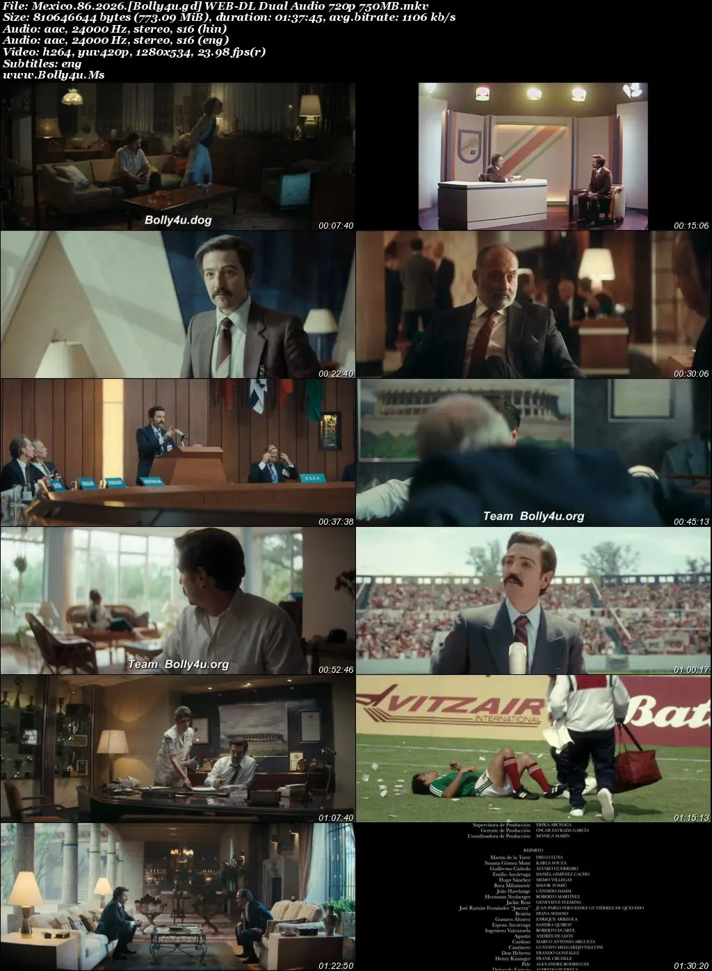Mexico 86 2026 WEB-DL Hindi Dual Audio ORG Full Movie Download 1080p  720p  480p