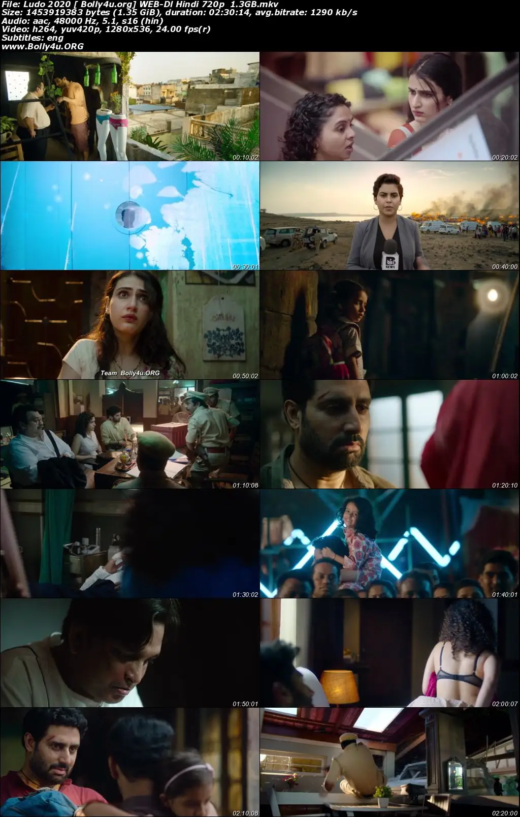 Ludo 2020 WEB-DL 400Mb Hindi Full Movie Download 480p