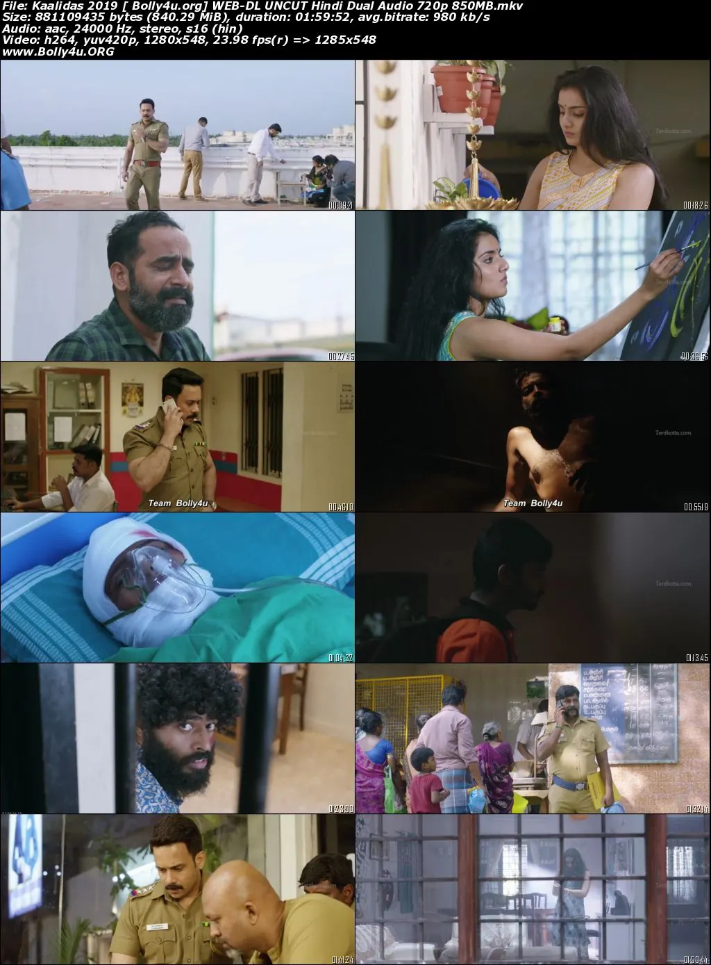 Kaalidas 2019 WEB-DL 850MB UNCUT Hindi Dual Audio 720p Download