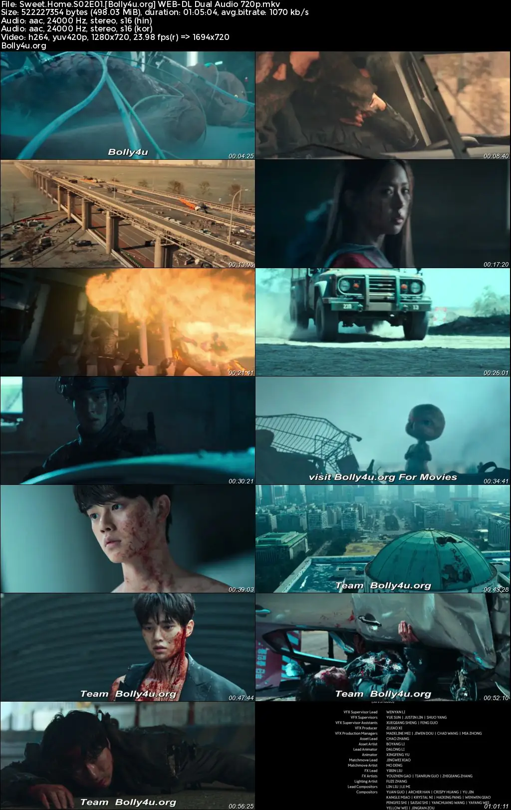 Sweet Home 2023 WEB-DL Hindi Dual Audio ORG S02 Complete Download 720p  480p