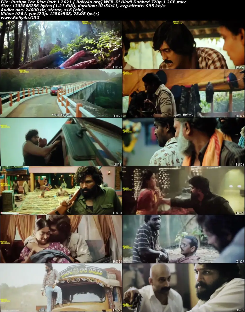 Pushpa The Rise Part 1 2021 HQ HDCAM 500MB Hindi Dubbed 480p Download