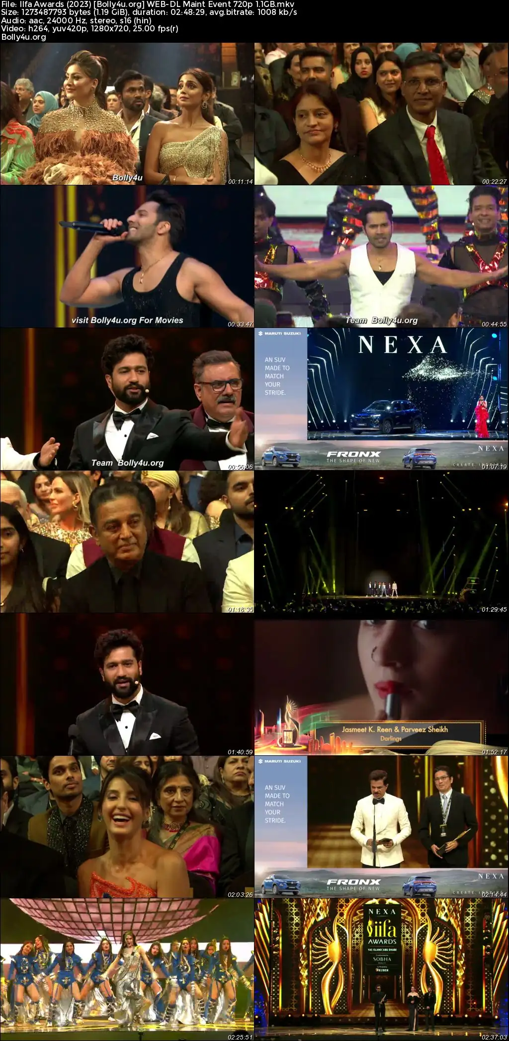 IIfa Awards 2023 WEB-DL Main Event Full Download 720p  480p