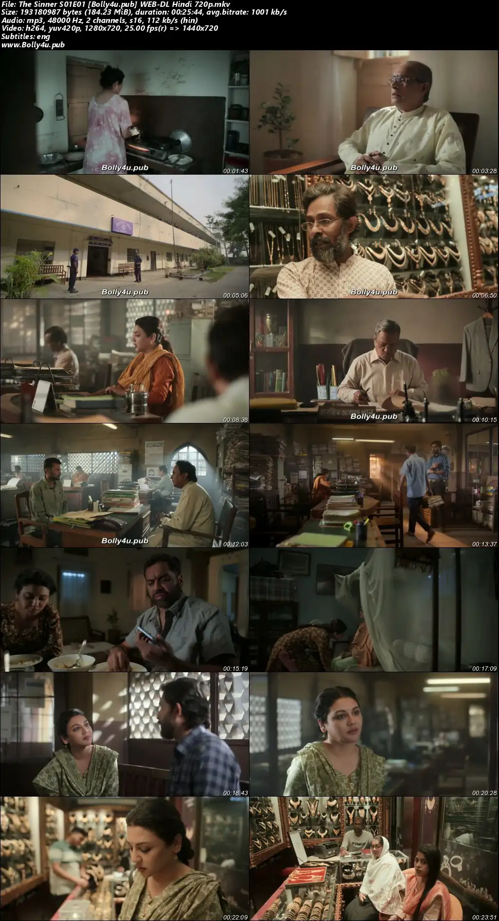 The Sinner 2025 WEB-DL Hindi S01 Complete Download 720p  480p