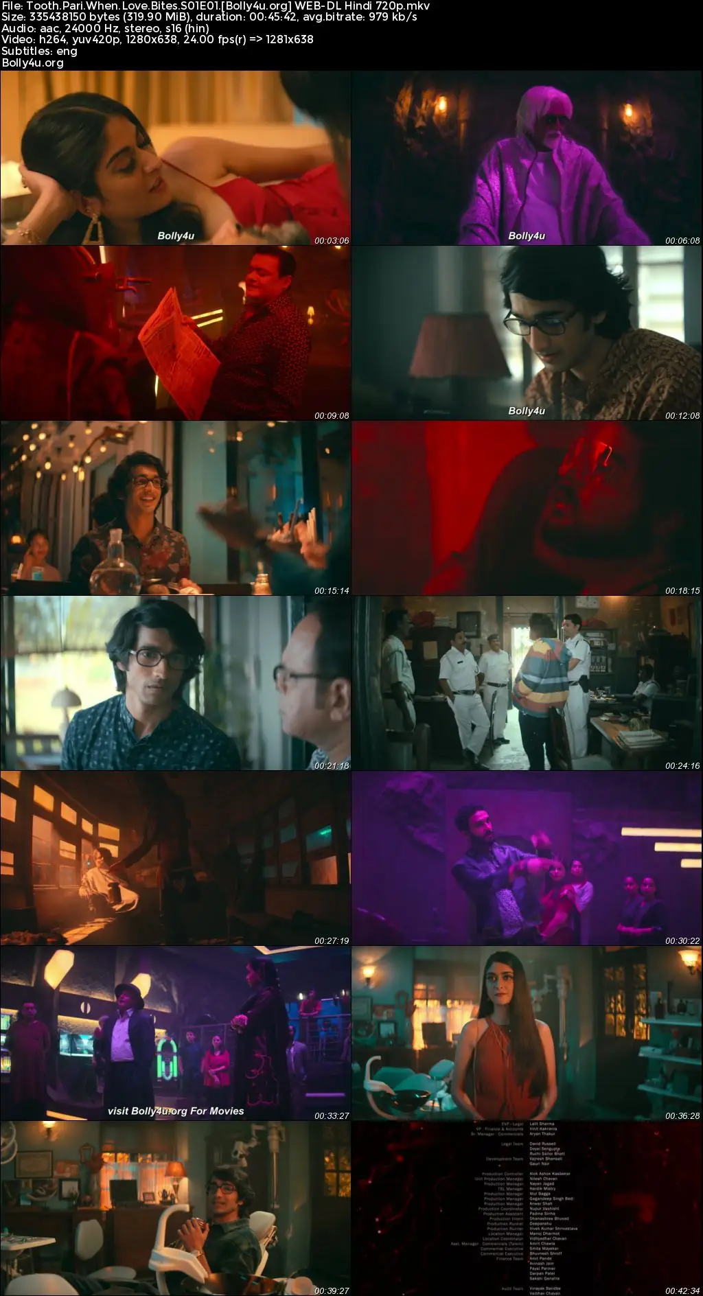 Tooth Pari When Love Bites 2023 WEB-DL Hindi S01 Complete Download 720p  480p