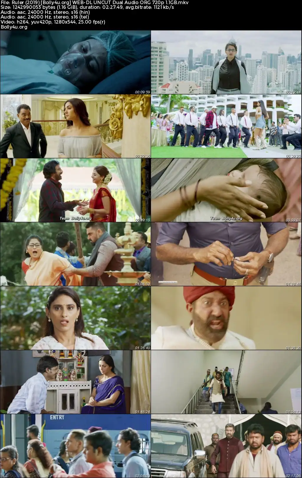 Ruler 2019 WEB-DL UNCUT Hindi Dual Audio ORG Full Movie Download 1080p  720p  480p