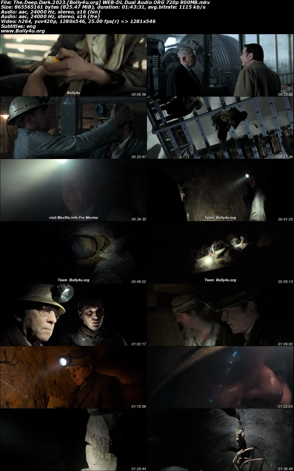 The Deep Dark 2023 WEB-DL Hindi Dual Audio ORG Full Movie Download 1080p  720p  480p