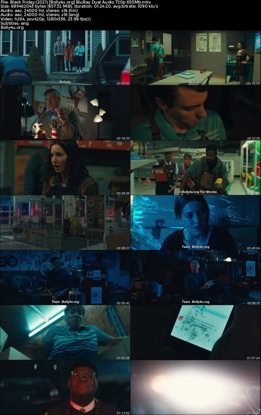 Black Friday 2021 BluRay Hindi Dual Audio Full Movie Download 720p  480p