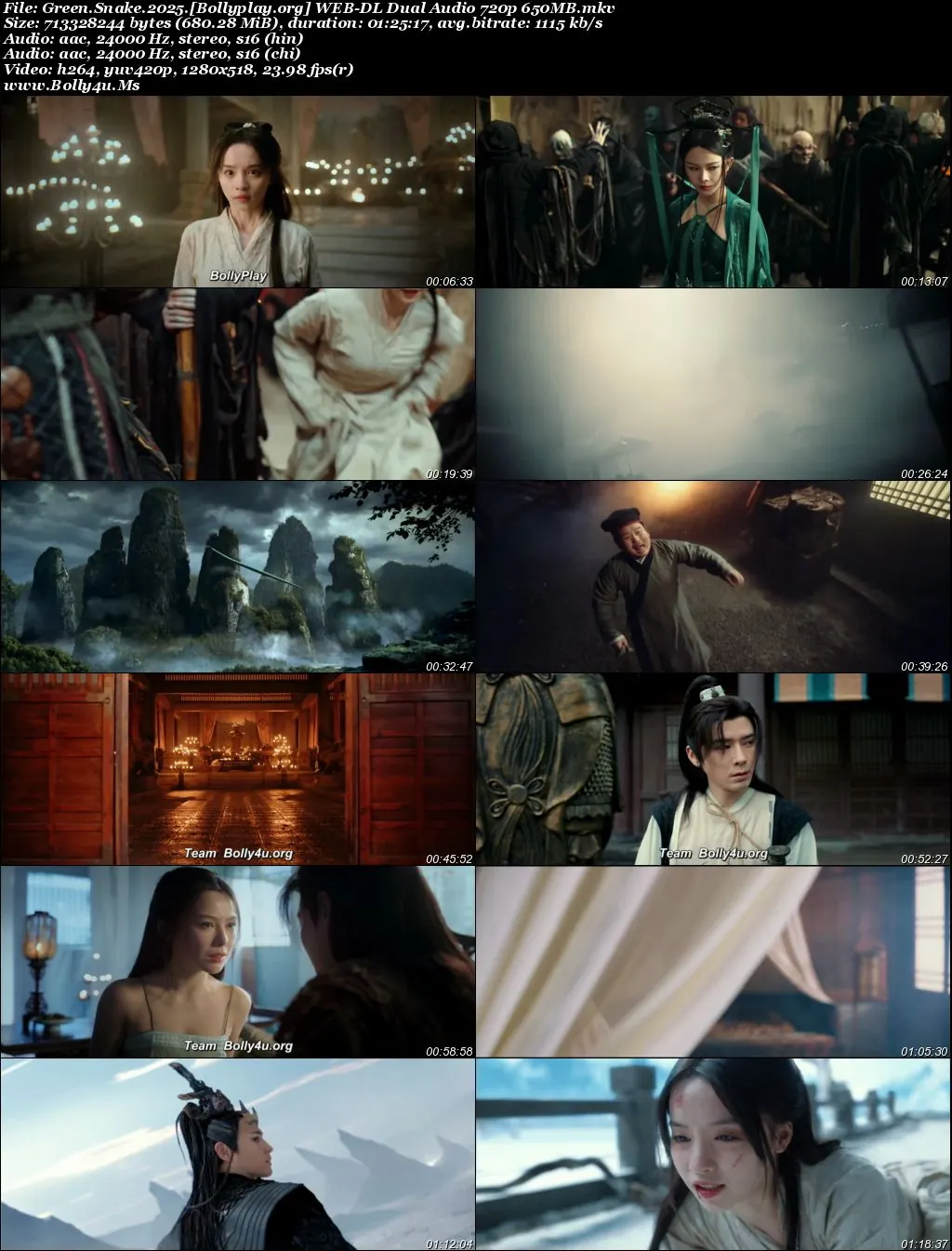 Green Snake 2025 WEB-DL Hindi Dual Audio ORG Full Movie Download 1080p  720p  480p