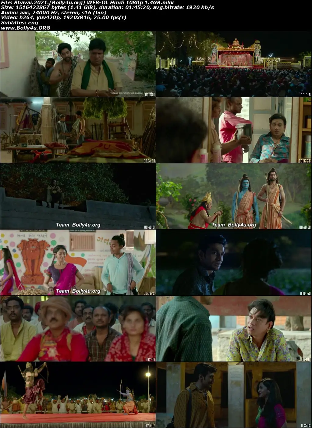 Bhavai 2021 WEB-DL Hindi Full Movie Download 1080p  720p  480p