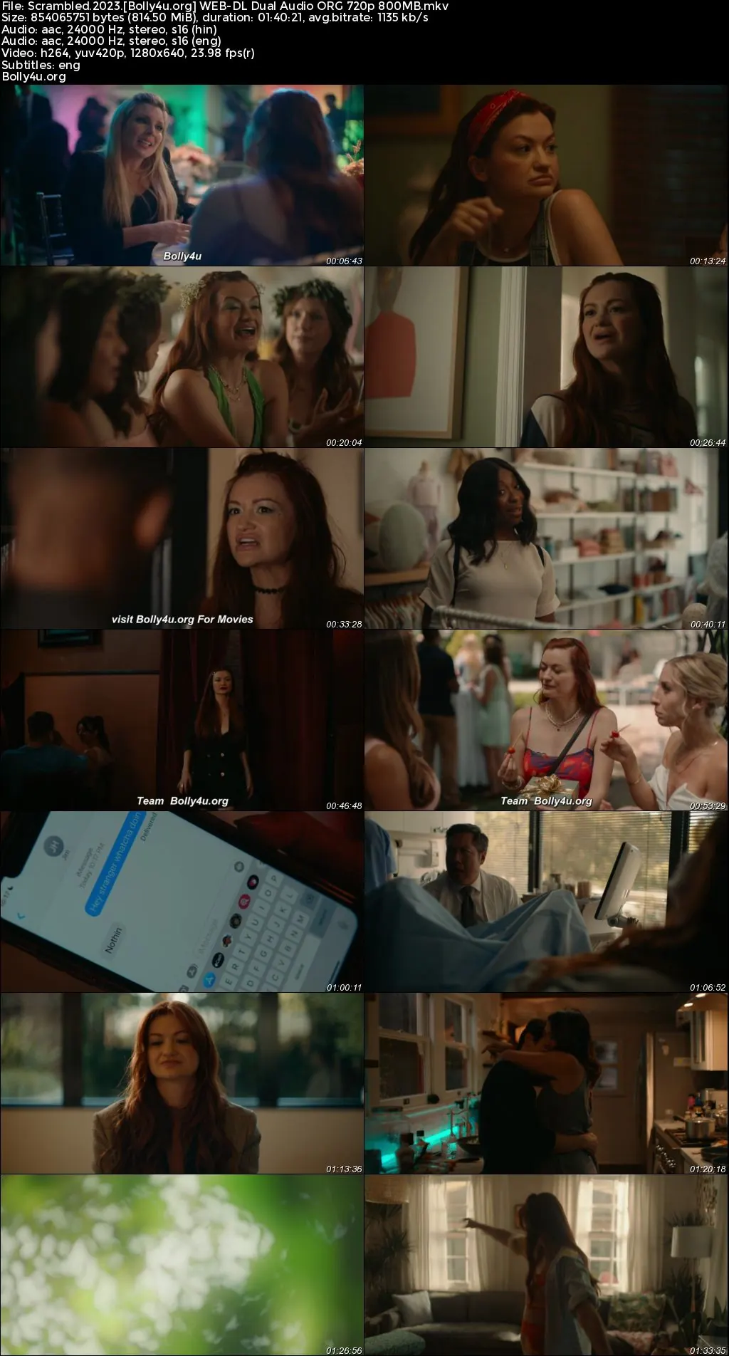 Scrambled 2023 WEB-DL Hindi Dual Audio ORG Full Movie Download 1080p  720p  480p