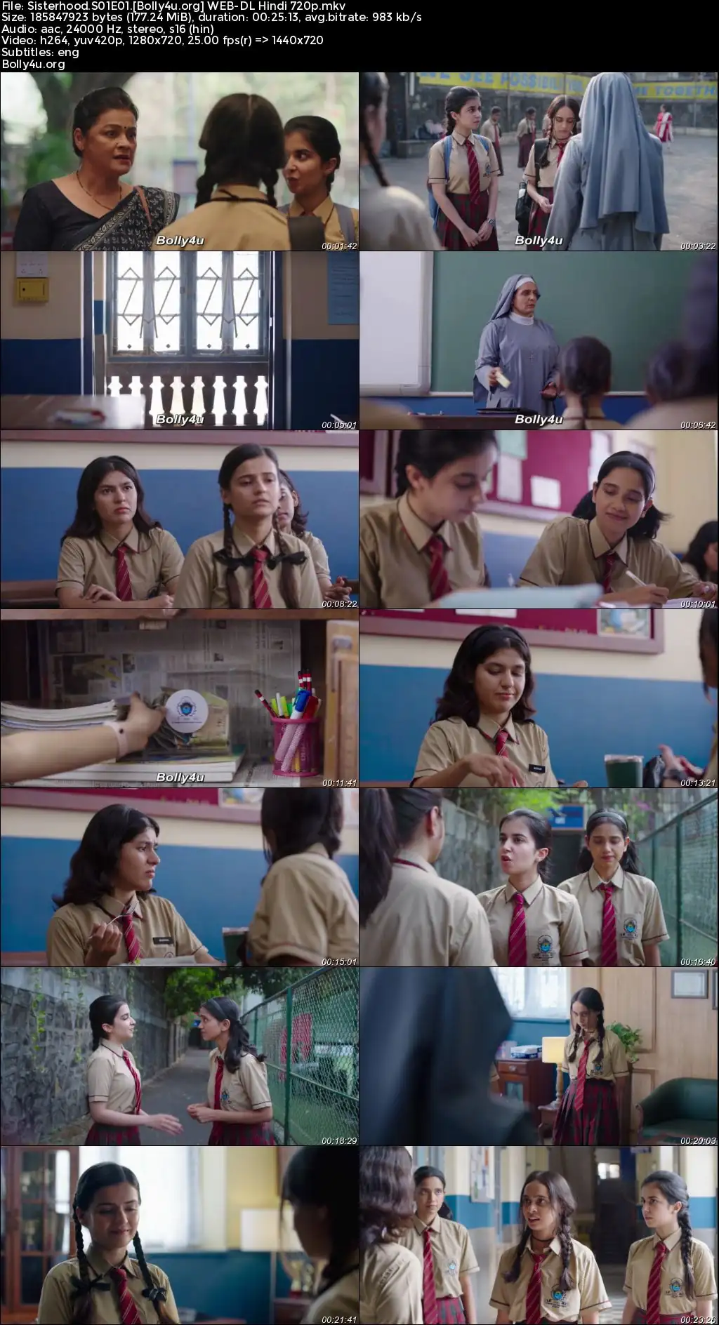 Sisterhood 2024 WEB-DL Hindi S01 Complete Download 720p  480p