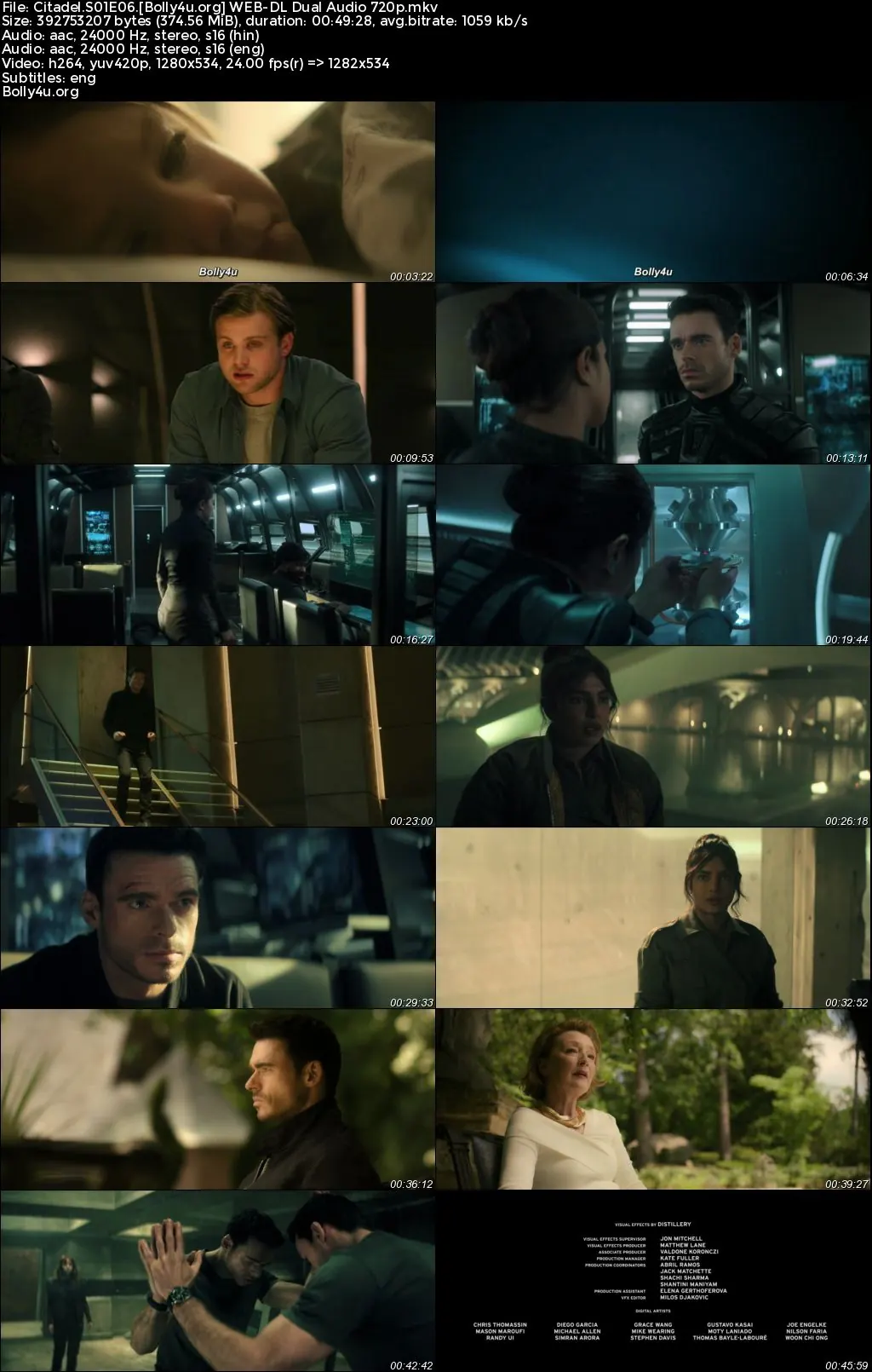 Citadel 2023 WEB-DL Hindi Dual Audio ORG S01 Complete Download 720p  480p