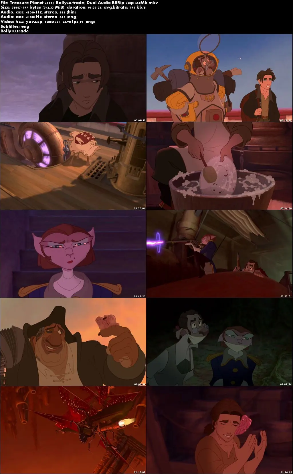 Treasure Planet 2002 BluRay 300Mb Hindi Dual Audio 480p Download Treasure Planet 2002 BluRay 300Mb Hindi Dual Audio 480p Download