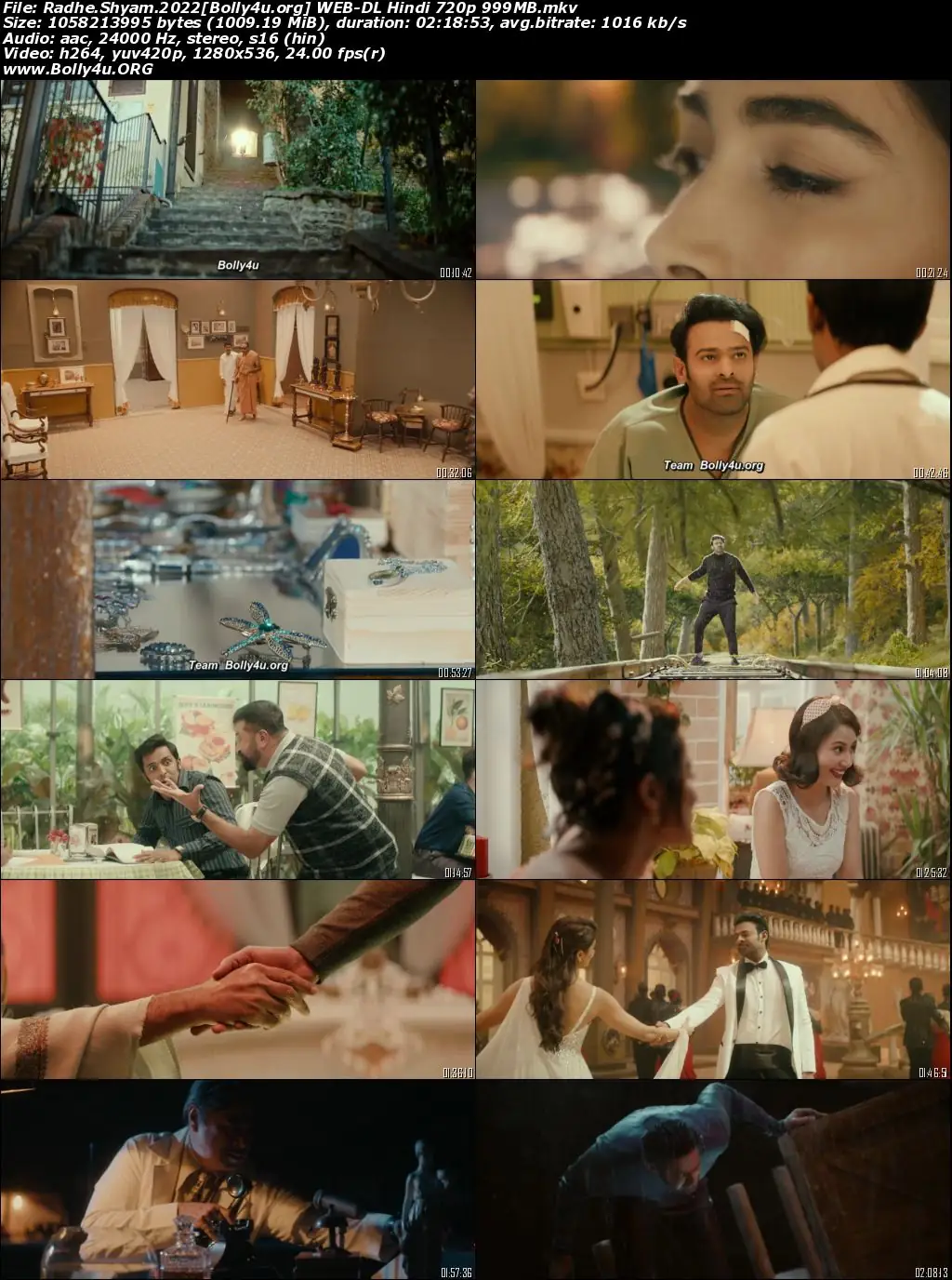 Radhe Shyam 2022 WEB-DL Hindi Movie Download 720p  480p