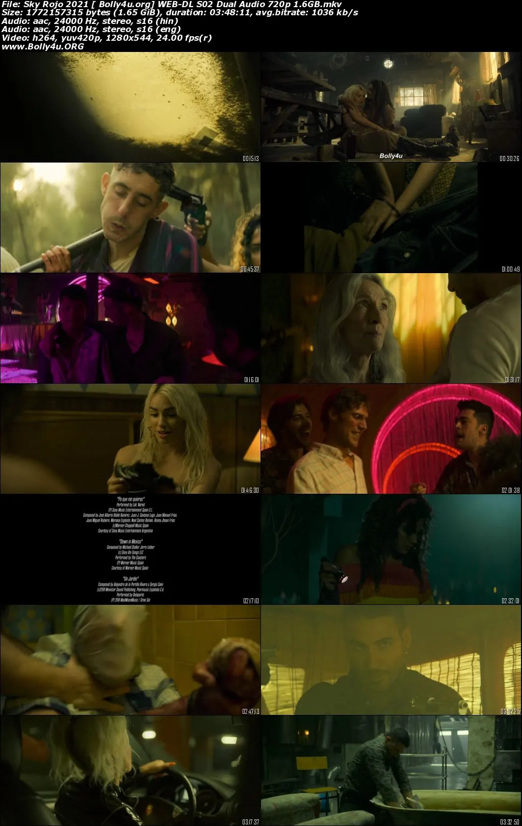  Sky Rojo 2021 WEB-DL 1.6GB Hindi Dual Audio 720p Download