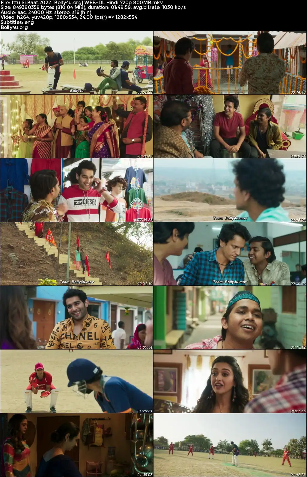 Ittu Si Baat 2022 WEB-DL Hindi Full Movie Download 1080p  720p  480p