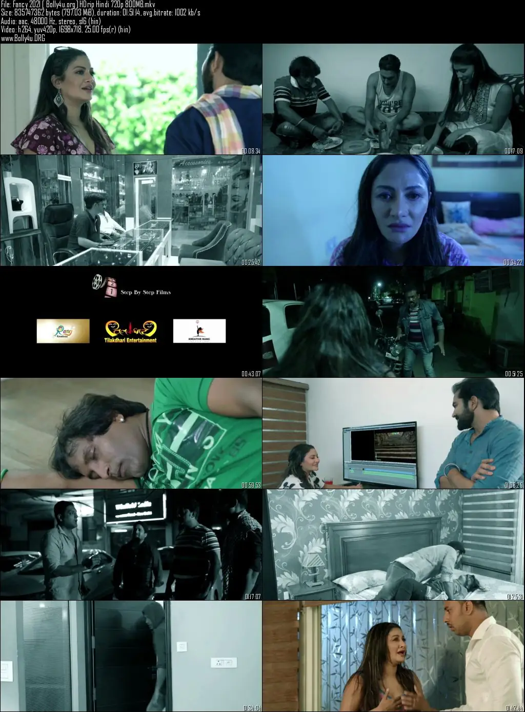 Fancy 2021 HDRip 350Mb Hindi 480p Download