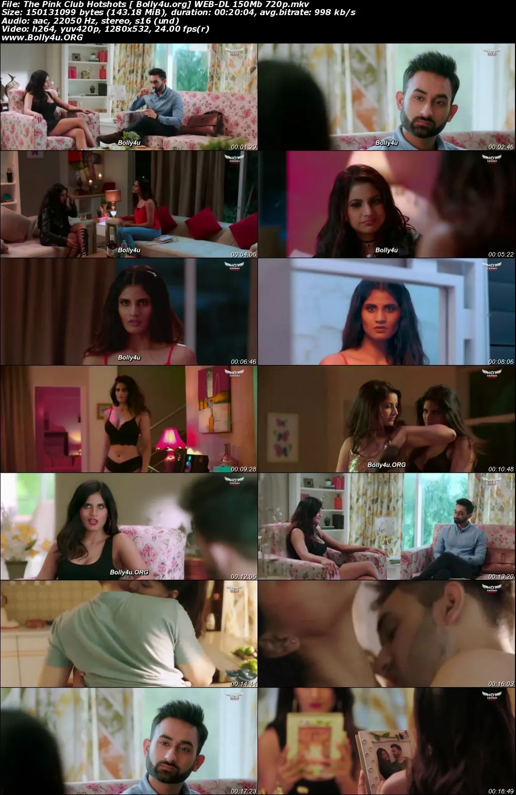  The Pink Club WEB-DL 150Mb Hindi Hotshots 720p Download