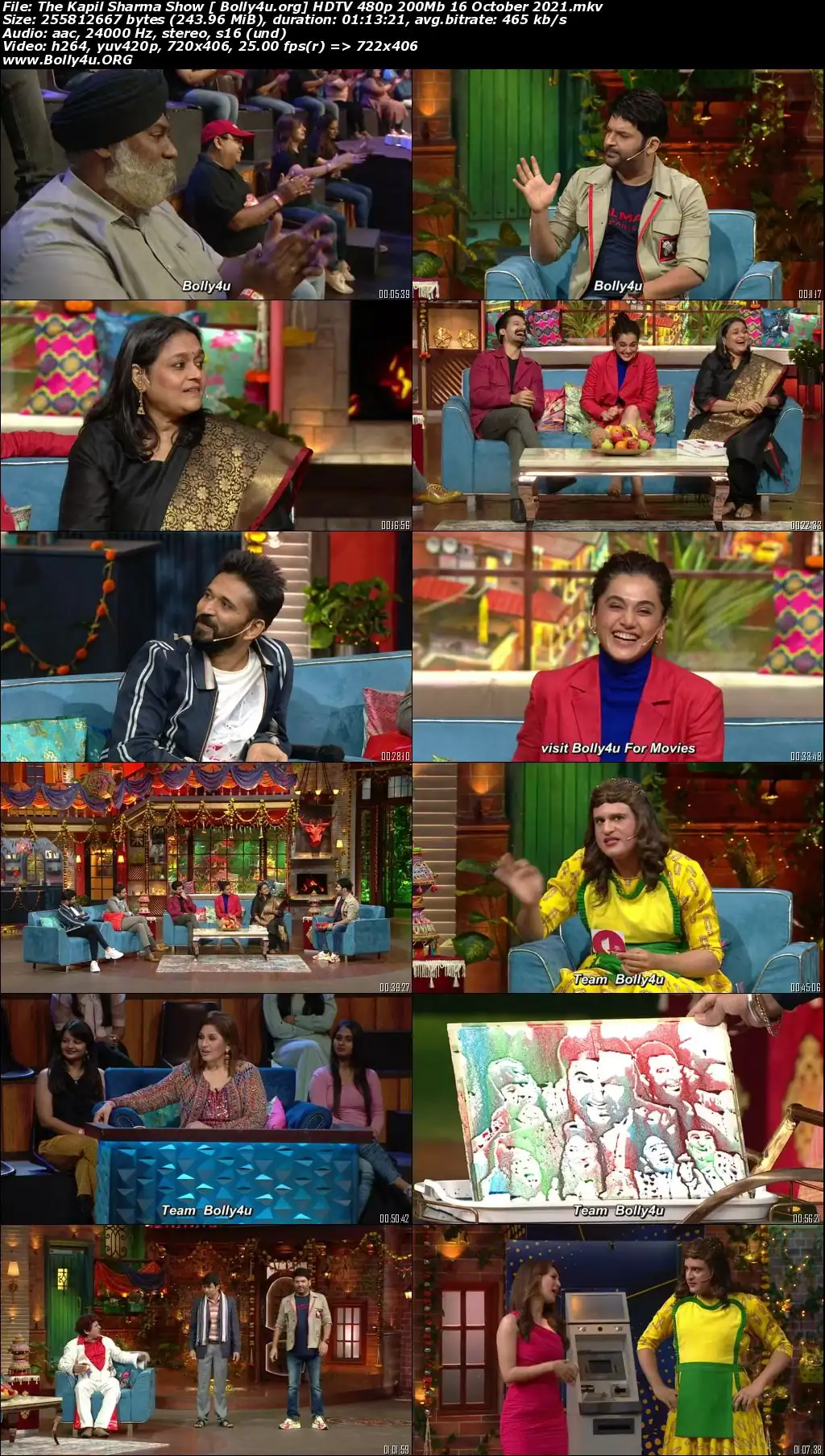 The Kapil Sharma Show HDTV 480p 200Mb 16 October 2021 Download The Kapil Sharma Show HDTV 480p 200Mb 16 October 2021 Download