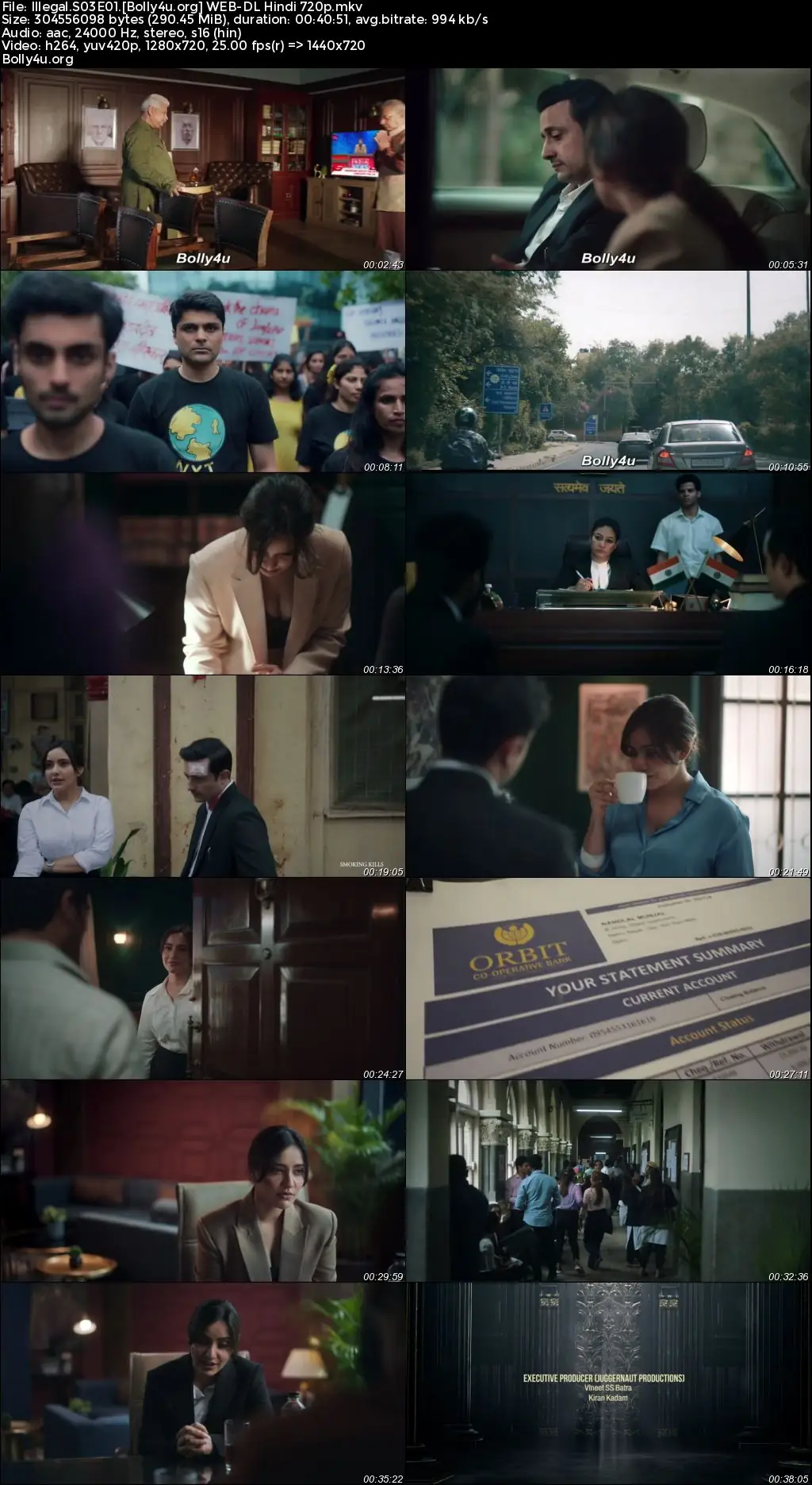 Illegal 2024 WEB-DL Hindi S03 Complete Download 720p  480p