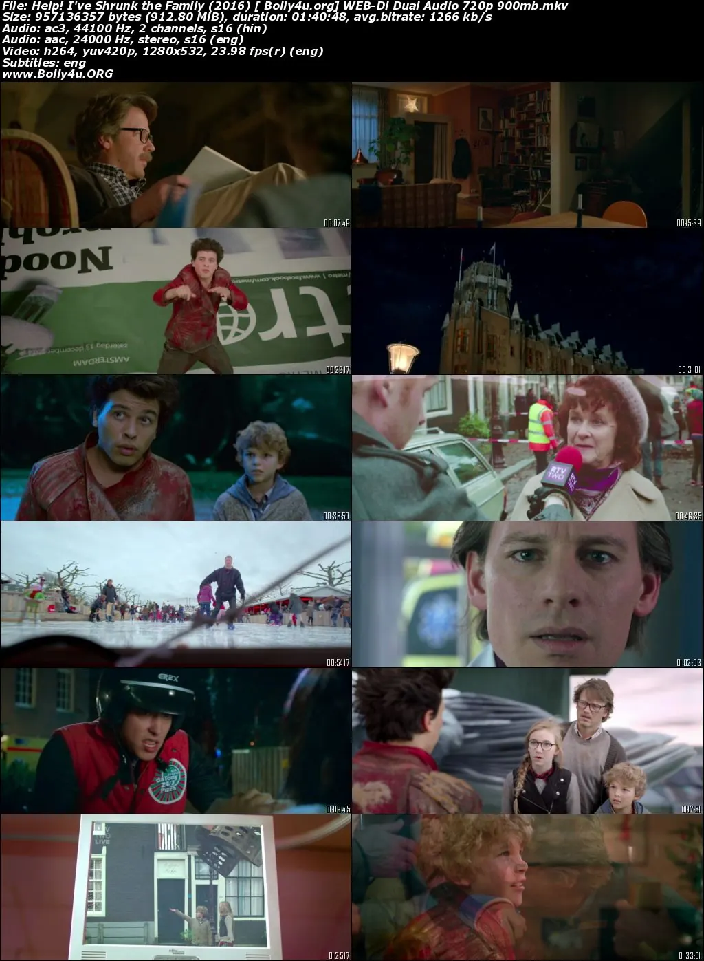 Help I've Shrunk The Family 2016 WEB-DL 900Mb Hindi Dual Audio 720p Download