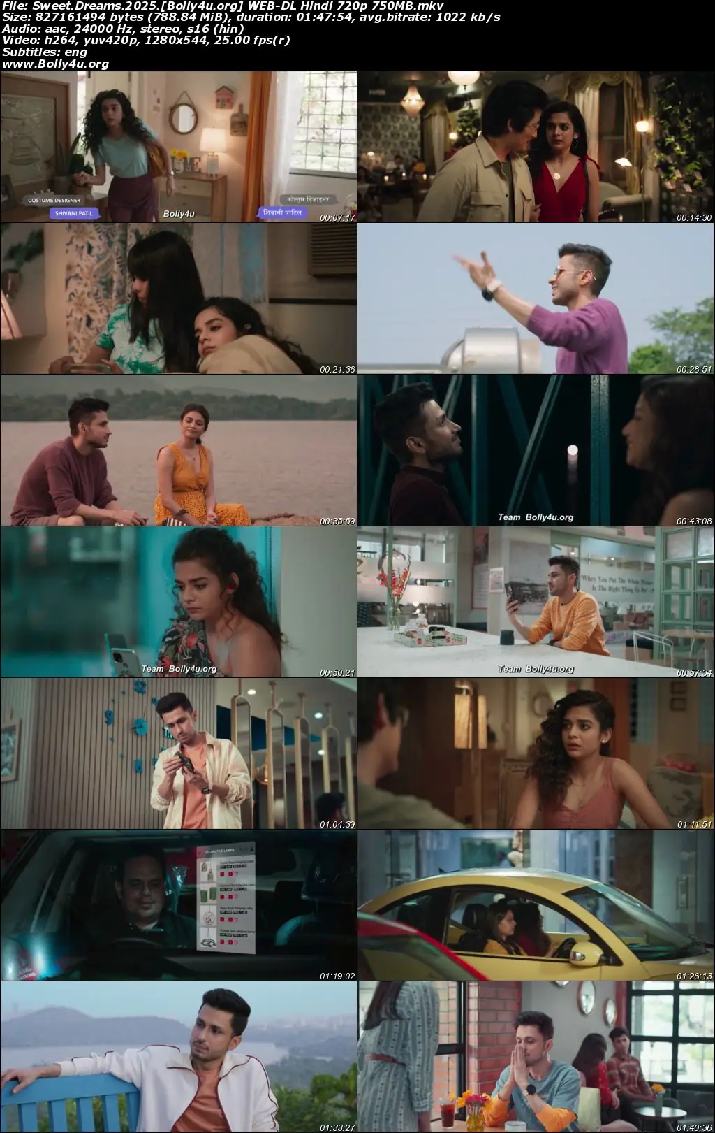 Sweet Dreams 2025 WEB-DL Hindi Full Movie Download 1080p  720p  480p