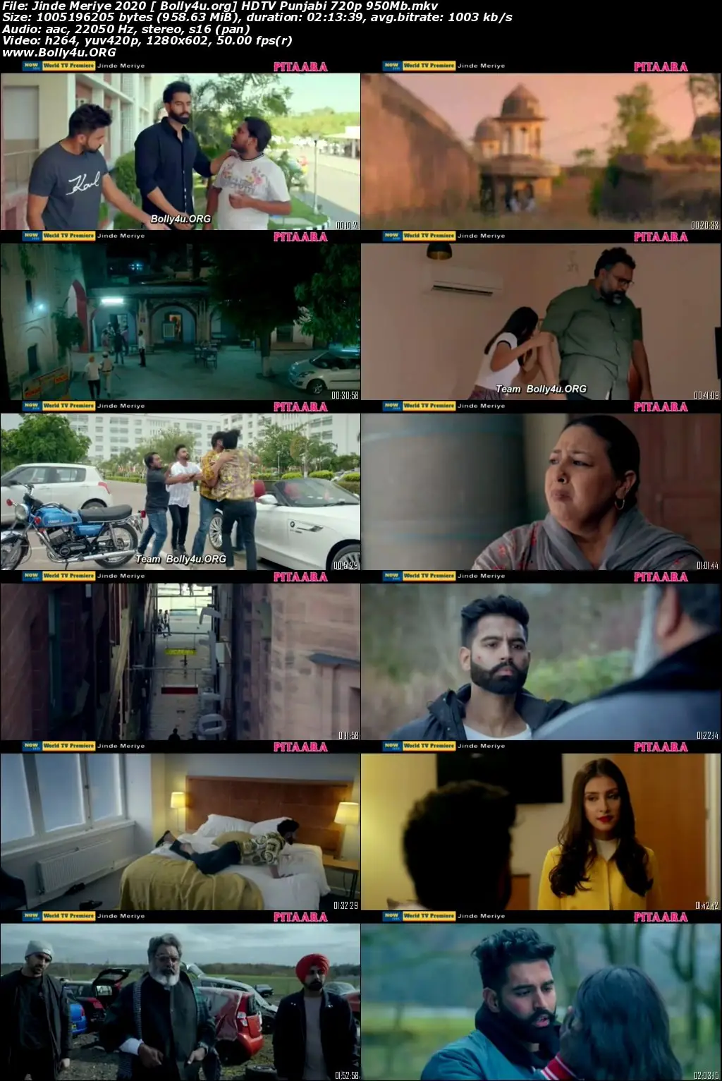 Jinde Meriye 2020 HDTV 950MB Punjabi Movie Download 720p