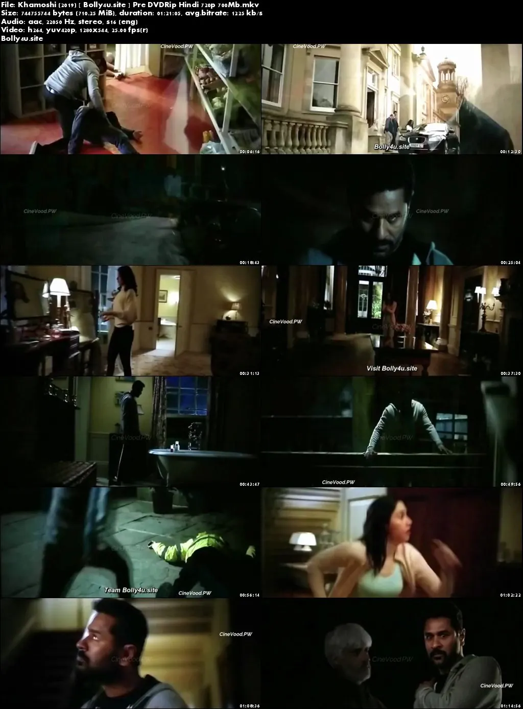 Khamoshi 2019 Pre DVDRip 700MB Hindi 720p Download