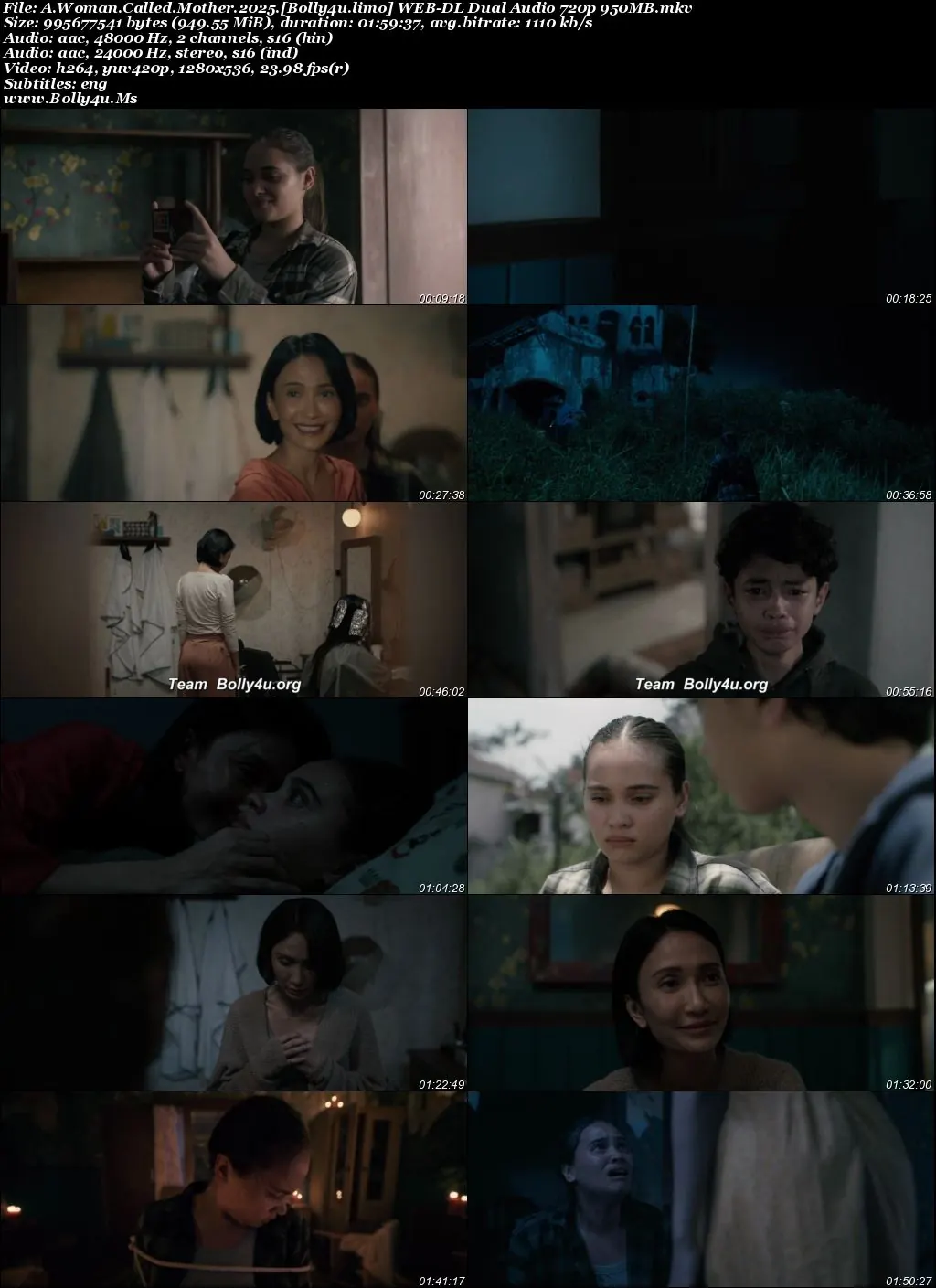 A Woman Called Mother 2025 WEB-DL Hindi Dual Audio ORG Full Movie Download 1080p  720p  480p