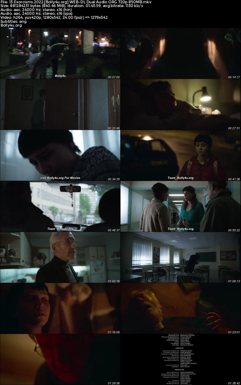 13 Exorcisms 2022 WEB-DL Hindi Dual Audio ORG Full Movie Download 1080p  720p  480p