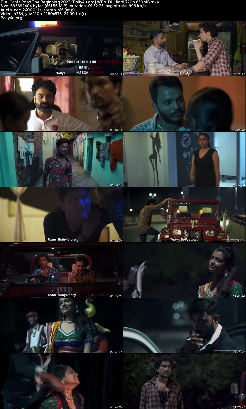 Cantt Road The Beginning 2023 WEB-DL Hindi Full Movie Download 1080p  720p  480p