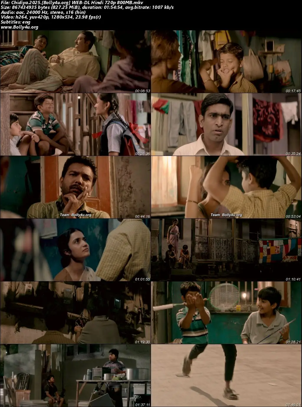 Chidiya 2025 WEB-DL Hindi Full Movie Download 1080p  720p  480p