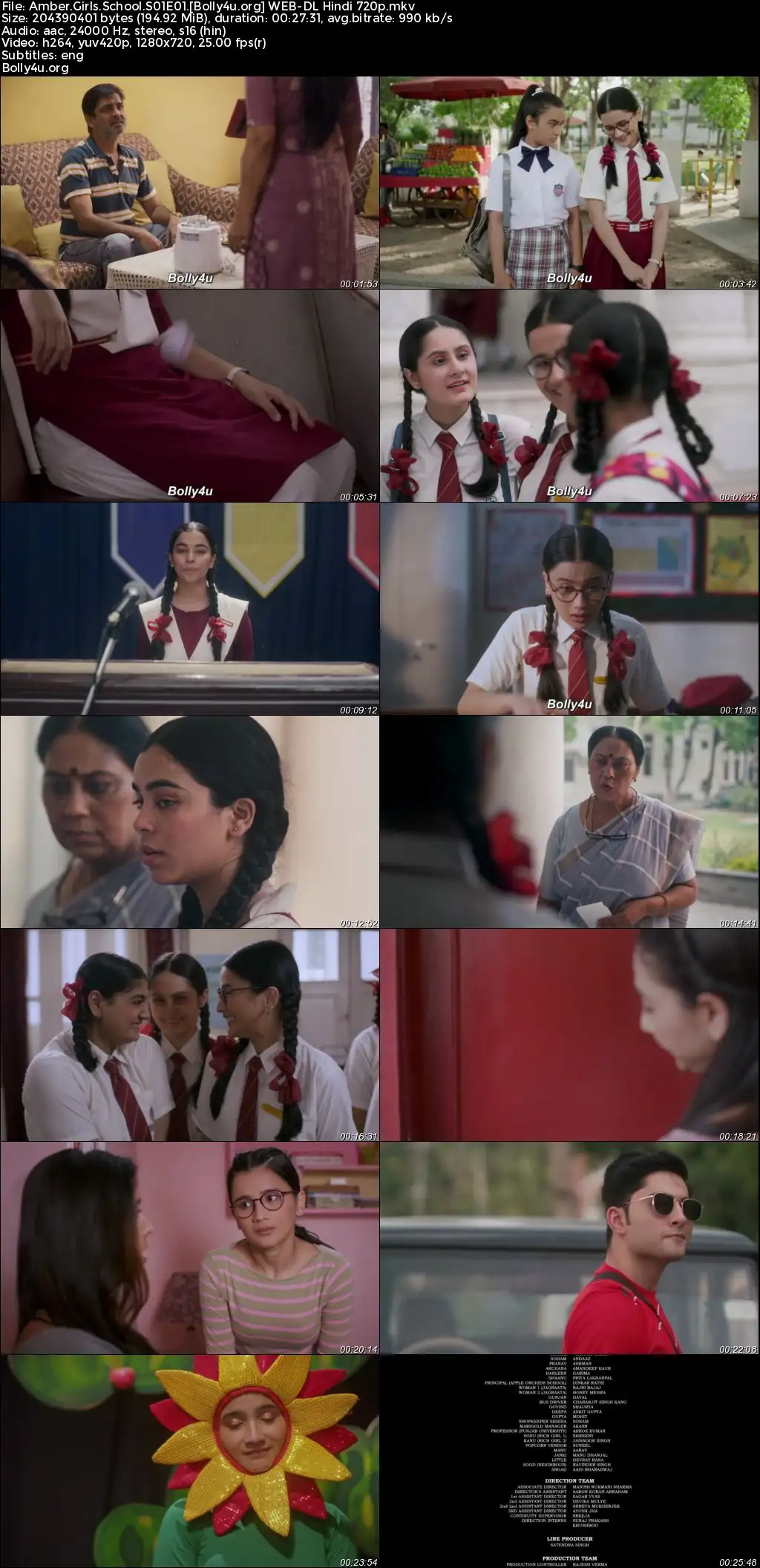 Amber Girls School 2024 WEB-DL Hindi S01 Complete Download 720p  480p