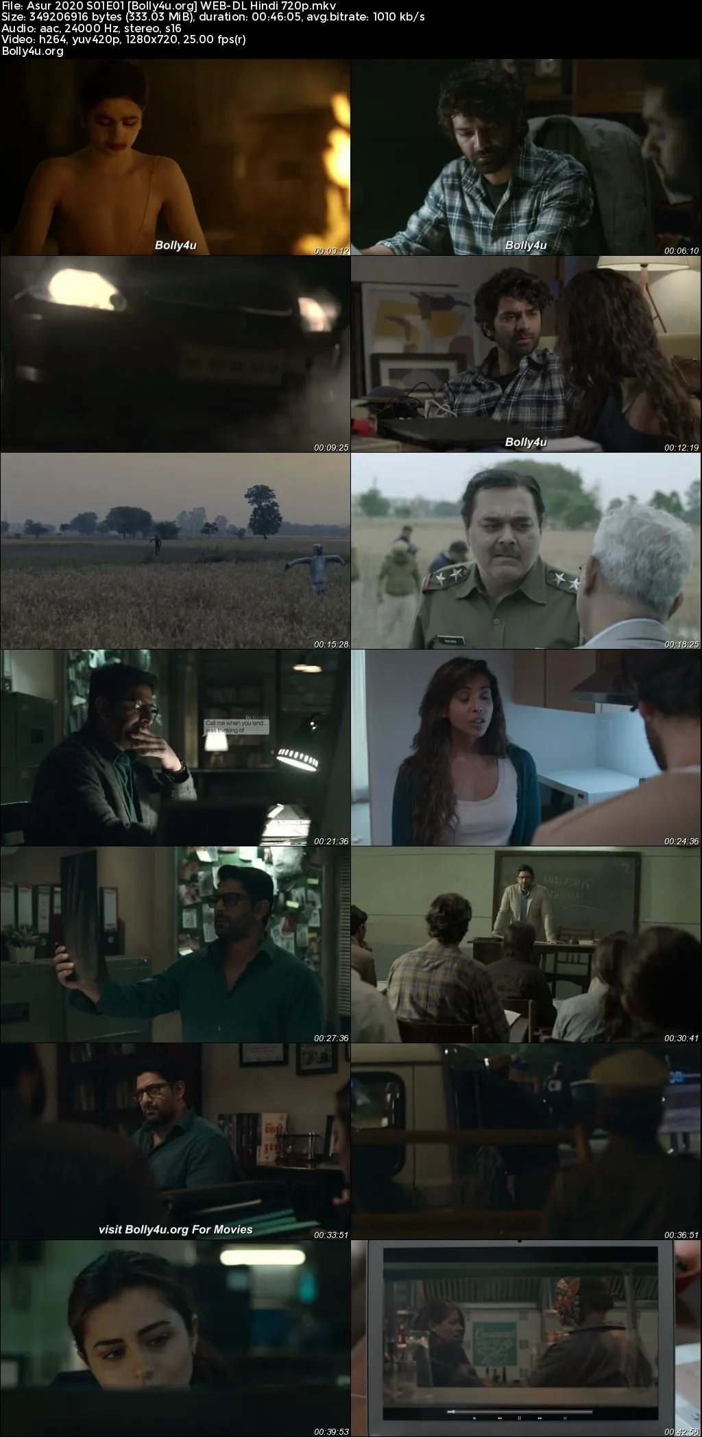 Asur 2020 WEB-DL Hindi S01 Complete Download 720p  480p