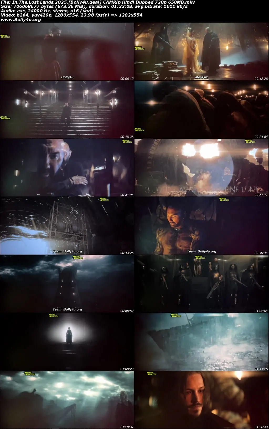 In The Lost Lands 2025 CAMRip Hindi Dubbed Full Movie Download 1080p  720p  480p