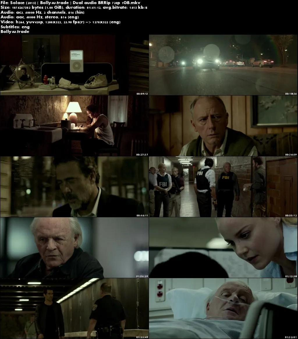 Solace 2015 BRRip 1Gb Hindi Dual Audio 720p Download