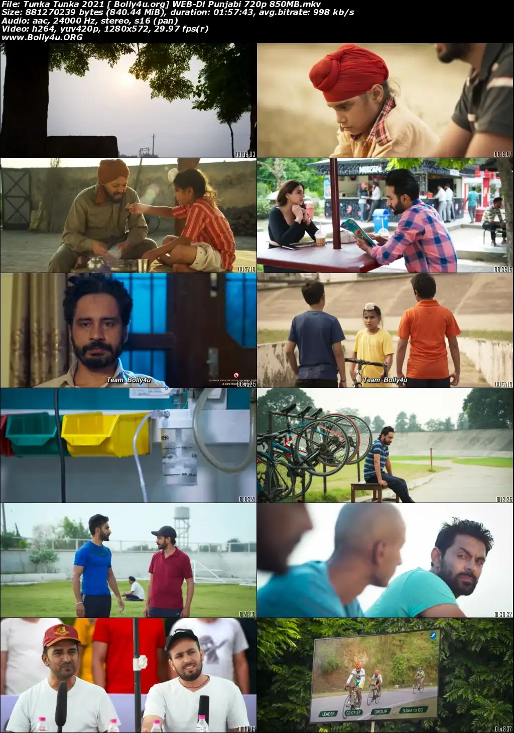 Tunka Tunka 2021 WEB-DL 400Mb Punjabi Movie Download 480p