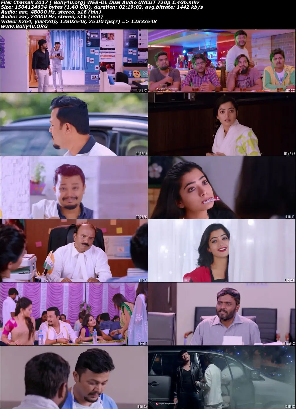 Chamak 2017 WEB-DL 500Mb UNCUT Hindi Dual Audio 480p Download